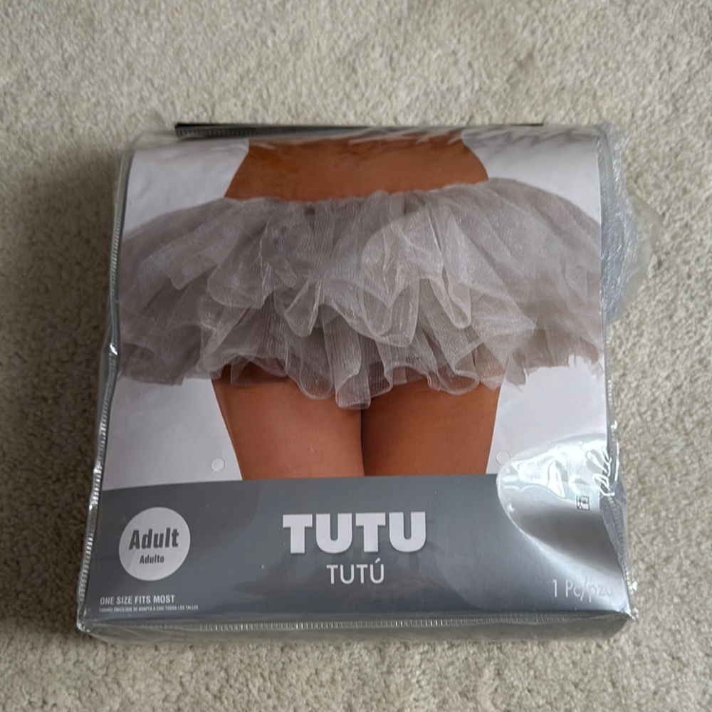 Gray Adult Tutu